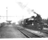1938 Tåg 2 lok 43 Halmstad spår 2
